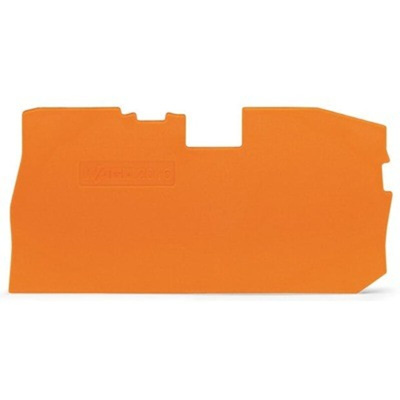 Wago TOPJOB S Series End And Intermediate Plate for Use with DIN Rail Terminal Block
