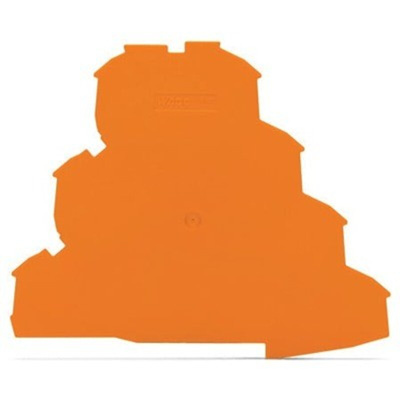 Wago TOPJOB S Series End and Intermediate Plate for Use with DIN Rail Terminal Block, IECEx
