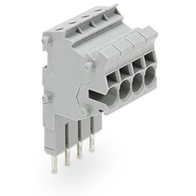 Wago TOPJOB S Series Modular Connector for Use with DIN Rail Terminal Block, 24A