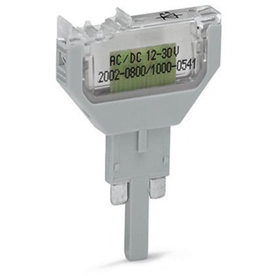 Wago TOPJOB S Series Component Plug for Use with DIN Rail Terminal Block, 3mA