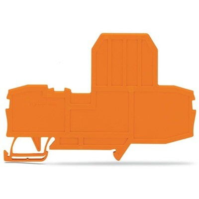 Wago TOPJOB S Series End Plate for Use with DIN Rail Terminal Block