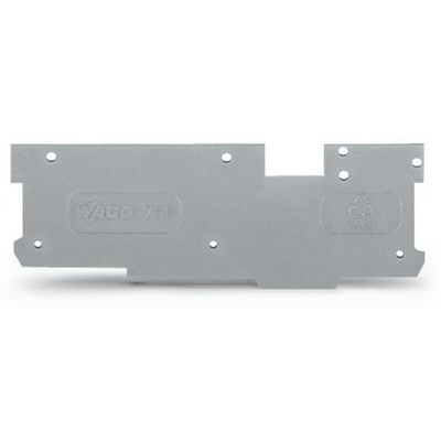Wago 769 Series End And Intermediate Plate for Use with X-COM-System