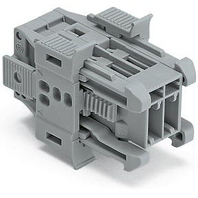 Wago 769 Series Male Connector for Use with Female Connector, 32A, CSA