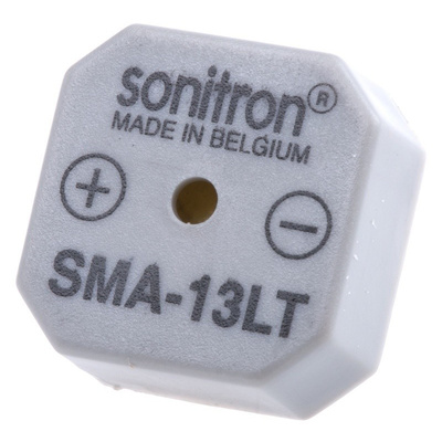 Sonitron 82dB, Through Hole Continuous Internal Buzzer