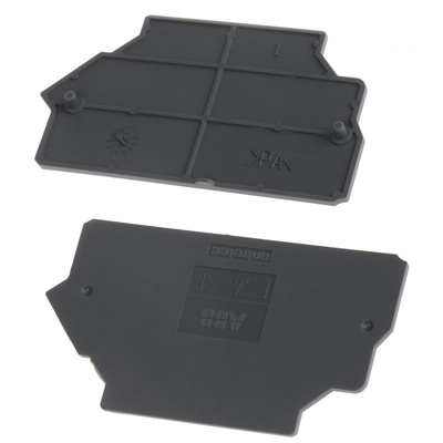 Entrelec ES4-SF Series End Section for Use with Terminal Block