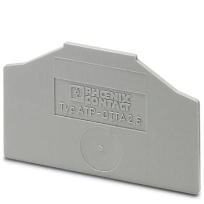Phoenix Contact ATP-OTTA2.5 Series Partition Plate for Use with DIN Rail Terminal