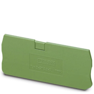 Phoenix Contact D-ST 2.5-QUATTRO GN Series End cover