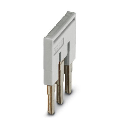 Phoenix Contact FBS3-6 GY Series Jumper Bar for Use with Modular Terminal Block