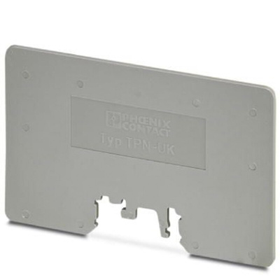 Phoenix Contact TPN-UK Series Partition Plate for Use with Modular Terminal Block