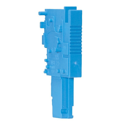 Wieland WBF Series Middle Connector for Use with DIN Rail Terminal Block with Plug-In Connection