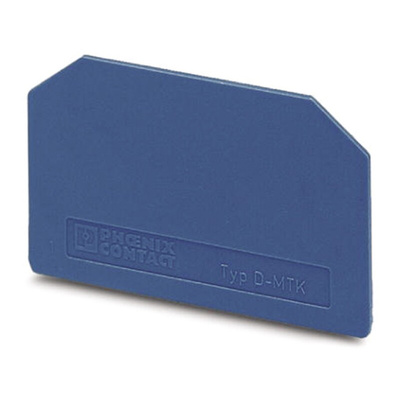Phoenix Contact D-MTK BU Series End Cover