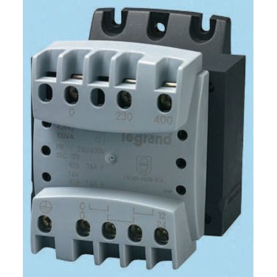 Legrand 40VA Control Panel Transformers, 230V ac, 400V ac Primary 2 x, 24V ac Secondary