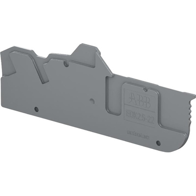 Entrelec End Section for Use with SNK Series Terminal Blocks, ATEX