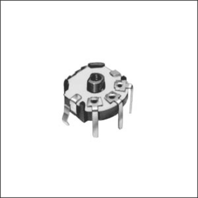 Alps Alpine 1 Gang Rotary Potentiometer with an 1.9 mm Dia. Shaft, ±30%, 0.03W Power Rating, Linear, Through Hole