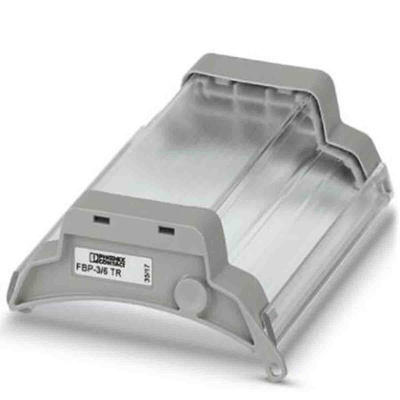 Phoenix Contact FBP Series Clear Cover for Use with DIN Rail Terminal Blocks