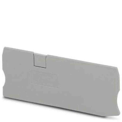 Phoenix Contact D-ST 16 Series End Cover for Use with DIN Rail Terminal Blocks