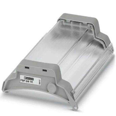 Phoenix Contact FBP Series Clear Cover for Use with DIN Rail Terminal Blocks