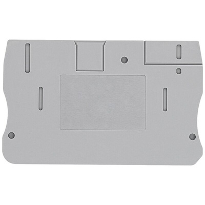 Siemens 8WH Series End Cover for Use with DIN Rail Terminal Blocks