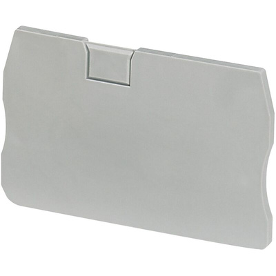 Schneider Electric TRA Series End Cover for Use with TRR Spring Terminal