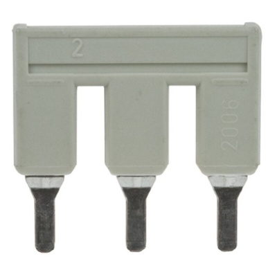 Wago TOPJOB S, 2001 Series Jumper Bar for Use with 2001 Series Terminal Blocks, 17.5A