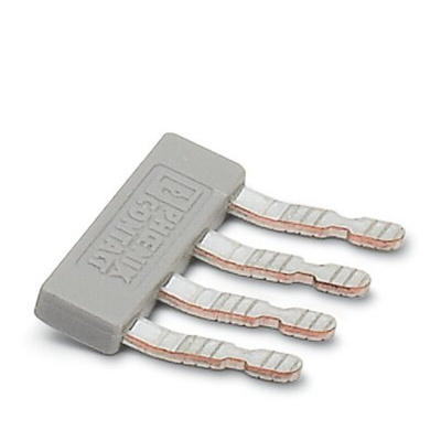 Phoenix Contact EB 4- 5 Series Insertion Bridge for Use with DIN Rail Terminal Blocks