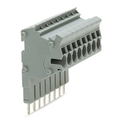 Wago TOPJOB S Series Modular Connector for Use with DIN Rail Terminal Block, 24A