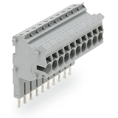 Wago TOPJOB S Series Modular Connector for Use with DIN Rail Terminal Block, 24A