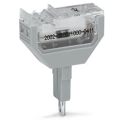 Wago TOPJOB S Series Component Plug for Use with DIN Rail Terminal Block, 500mA