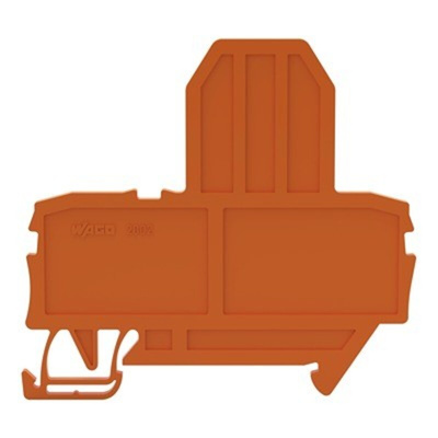 Wago TOPJOB S Series End Plate for Use with DIN Rail Terminal Block