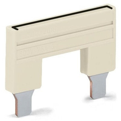 Wago TOPJOB S Series Jumper for Use with DIN Rail Terminal Block, 76A