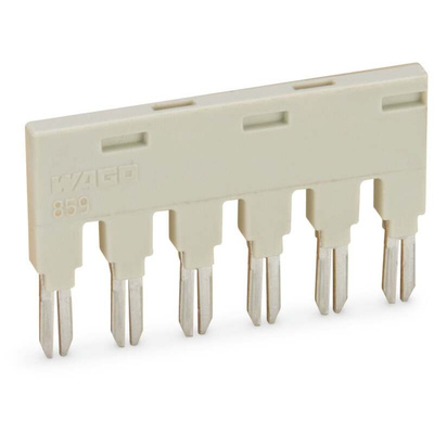 Wago 859 Series Jumper for Use with Jumper Slot, 18A