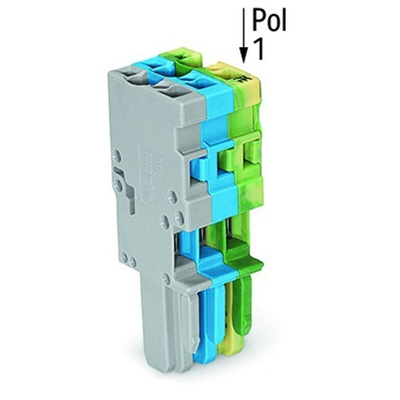 Wago 769 Series Female Connector for Use with Male Connector, 32A, CSA