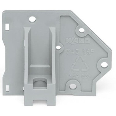 Wago 745 Series End Plate for Use with Terminal Block, CSA