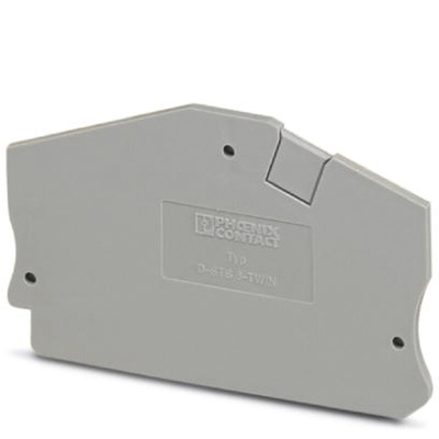 Phoenix Contact D-STS 6-TWIN Series End Cover for Use with Solid State Relay Module