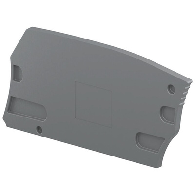 ES6 End Section for use with ZS6-4S-PE Terminal Block