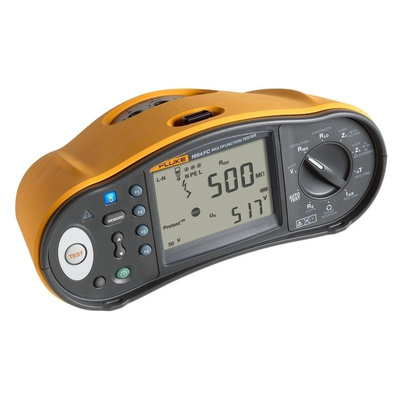 Fluke 1664FC Multifunction Tester, 50 V, 100 V, 250 V, 500 V, 1000 V , Earth Resistance Measurement With BLE, USB UKAS