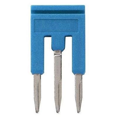 XW5S Short Bar for use with XW5G-P1.5-3 Grounding Terminal Block, XW5T-P1.5-3 Feed Through Terminal Block