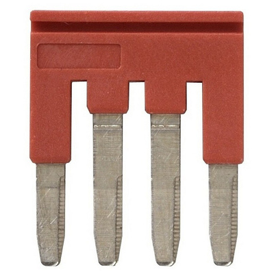 XW5S Short Bar for use with XW5G-P2.5-4 Grounding Terminal Block, XW5T-P2.5-4 Feed Through Terminal Block