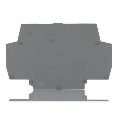 Wago 859 Series End and Intermediate Plate for Use with 859 Series Relay and Optocoupler Modules
