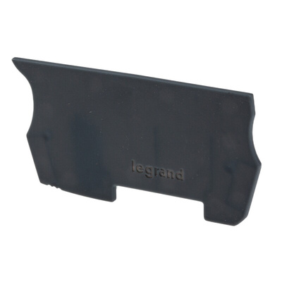 Legrand Viking Series End Cover for Use with DIN Rail Terminal Blocks