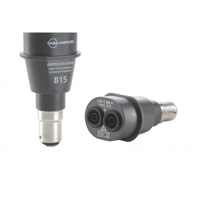 Beha-Amprobe ADPTR-B15-EUR, Light Check Adapter, For Use With Installation Testers, Insulation Testers, Wire Tracers,