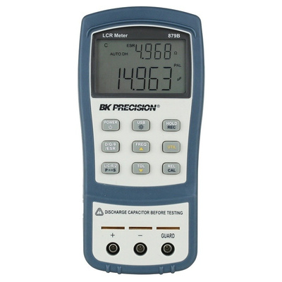 BK Precision BK879B Handheld LCR Meter 20mF, 10 MΩ, 1000H With RS Calibration
