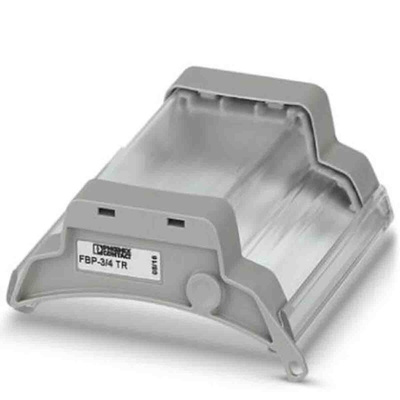 Phoenix Contact FBP Series Clear Cover for Use with DIN Rail Terminal Blocks