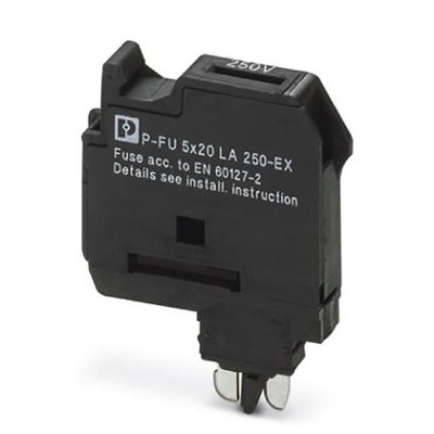 Phoenix Contact  P - FU 5X20 Series Fuse Plug
