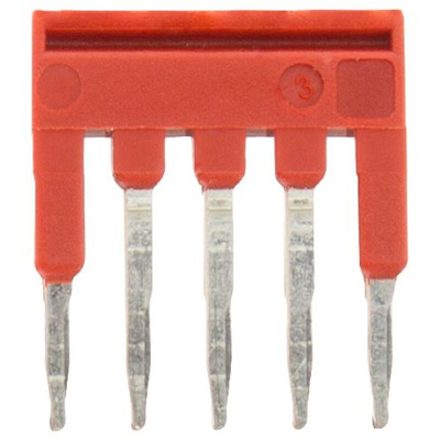 Siemens 8WH Series Jumper Bar for Use with DIN Rail Terminal Blocks