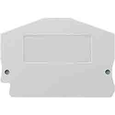Siemens 8WH Series End Cover for Use with DIN Rail Terminal Blocks