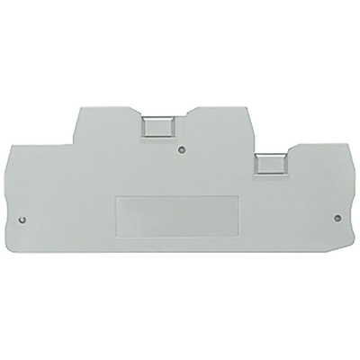 Siemens 8WH9001 Series End Cover for Use with DIN Rail Terminal Blocks