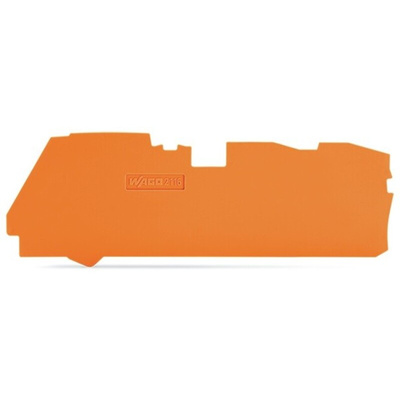 Wago TOPJOB S, 2116 Series End and Intermediate Plate for Use with 2116 Series Terminal Blocks