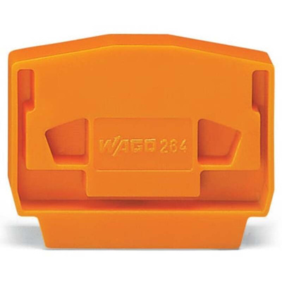 Wago 264 Series End and Intermediate Plate for Use with 264 Series Terminal Blocks