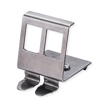 Roline DIN Rail Adapter Series DIN Rail Adapter for Use with Keystone Module